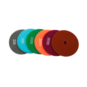 5-bước linh hoạt gốm trái phiếu đá công cụ đánh bóng Granite Miếng đánh bóng - Product Image 3