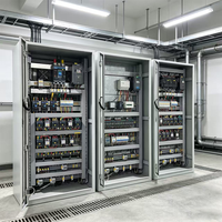 Boîtier de distribution de pompe à eau Fuken VFD PLC 380V IP55 à régulation automatique de vitesse pour équipement de distribution industrielle