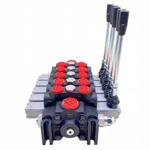 Vanne de commande directionnelle sectionnelle hydraulique manuelle personnalisable à double action Huamao DCV140 95L/min |   Directement de l'usine - Product Image 4