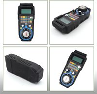 Controlador de Sistema CNC Mach3 de Fábrica al por Mayor, 4 Ejes, Volante Inalámbrico MPG, Control Colgante para Máquina Router CNC WHB04B-4
