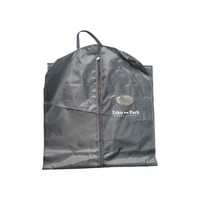 Long sac de rangement de vêtements Oxford de luxe personnalisé anti-poussière pliable portable respirant housse de vêtements pour robe de mariée voyage