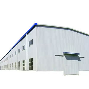 Contenedor de panel sándwich de techo de construcción de tienda de estructura de acero comercial prefabricada - Product Image 6