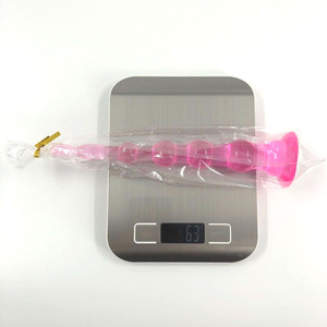 Cadena de Seis o Siete Bolas, Tapón Anal Impermeable, Masturbador Unisex, Cristalino, Juguete Sexual Erótico con Bolas Deslizantes SN030 Nuevo - Product Image 5