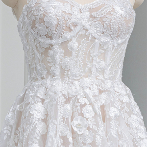 Jancember RL307 robes de mariée élégantes chérie A-ligne pour femmes - Product Image 5