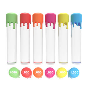 En stock, expédition rapide, emballage en tube de verre transparent à l'épreuve des enfants avec Packwoods - Product Image 3