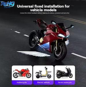 Proiettore LED Decorativo per Auto RCHG con Ali d'Angelo, Luce di Benvenuto e Segnalazione, Garanzia 1 Anno - Product Image 3