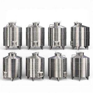 Vente chaude – Divers styles disponibles, bidon portable en acier inoxydable personnalisable pour lait, huile ou vin, avec couvercle et robinet - Product Image 1