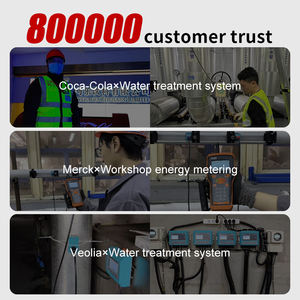 80mm Dn25 염수 정신 응축 에탄올 온수 우유 액체를 위한 편리한 타입 벽걸이 초음파 유량계 측정 - Product Image 5