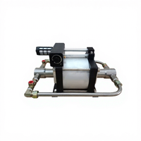 Pompe de transfert de liquide pneumatique haute pression en acier inoxydable à entraînement pneumatique pour le conditionnement des réfrigérants