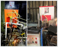 Machine de chauffage par induction à très haute fréquence utilisée pour le durcissement des couteaux, traitement thermique des bandes d'acier