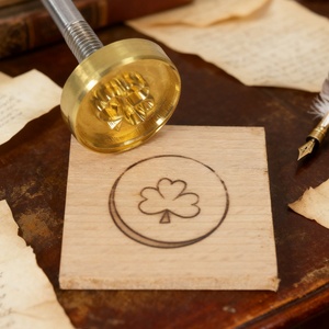 Pièces de traitement personnalisées, logo en relief, papier, cuir, estampage à chaud, moule en cuivre personnalisé - Product Image 3