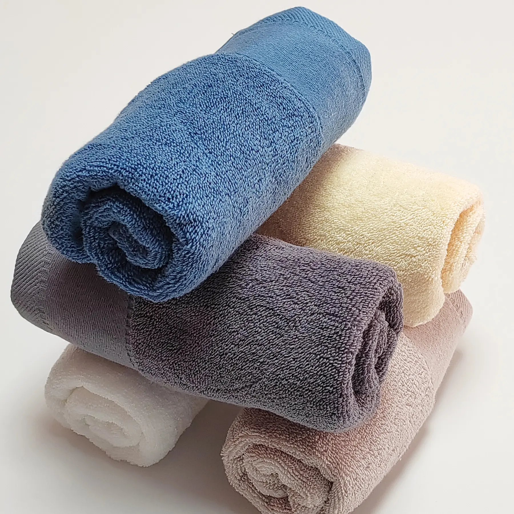 Набор плотных банных полотенец, быстросохнущий, высококачественное полотенце, 100% чистый хлопок, мягкие, все включено, гостиничные и семейные Банные полотенца