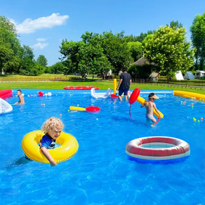 Piscina Gonfiabile Personalizzata in PVC 0,9mm per Vacanze Estive, Vasca da Nuoto Gonfiabile per Bambini e Adulti per Esterni - Product Image 2