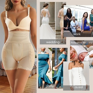 Venta al por mayor de las mujeres de talla grande Body Ladies Shaper Bragas Lift Butt acolchado glúteos Waister Trainer Shapewear Shorts para mujeres - Product Image 5