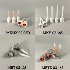 <span class=keywords><strong>MKH</strong></span> 03-12S Sulzer Mixpac Glue, buse de mélangeur dentaire, petit tube de mélange, adhésif instantané 2K, calfeutrage, conception hélicoïdale, service de découpe - Product Image 6