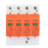 Parafoudre SPD AC220V Type 2 40kA 2P 4P pour Boîtier de Distribution - Vente Flash