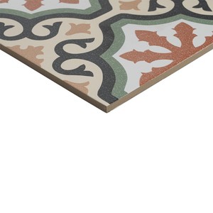 Nimes <b>Decorative</b> Tile 12x12 Inch <b>Moroccan</b> Pattern Floor Wall Tile - Product Image 3