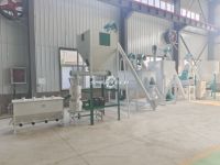 Machine à granulés d'aliments pour animaux de volaille complète de 1 tonne par heure, ligne de production d'aliments pour bétail, poulet, porc