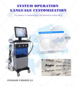 Maquina 14 en 1 hidro hidrodermoabrasión dermoabrasión máquina <span class=keywords><strong>facial</strong></span> Hydra Peel belleza máquina <span class=keywords><strong>facial</strong></span> 14 en 1 - Product Image 4