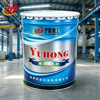 Peinture émail alkyde Yongxing, directement de l'usine, flexible, résistante aux intempéries, pour portes, rampes, quincaillerie, acier, bois, revêtement industriel