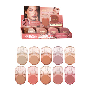 <span class=keywords><strong>Kiss</strong></span> <span class=keywords><strong>Beauty</strong></span> 6g <span class=keywords><strong>Blush</strong></span> mat léger pour les joues, fard à joues, maquillage du visage, produit de beauté, cosmétique, vente en gros, logo personnalisé, marque privée - Product Image 5