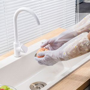Gants de nettoyage imperméables pour les travaux ménagers, gants de cuisine en latex, gants de vaisselle, gants de lessive, gants en caoutchouc résistants à l'usure - Product Image 6