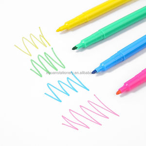 Ensemble de stylos aquarelle à pointe fine professionnelle marqueurs d'art en plastique à pointe de <span class=keywords><strong>feutre</strong></span> <span class=keywords><strong>lavable</strong></span> pour dessiner des crayons de couleur - Product Image 2