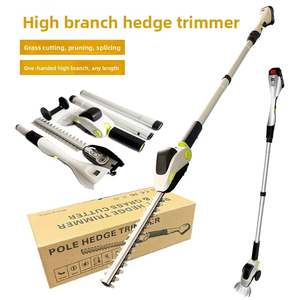 Taille-<span class=keywords><strong>haie</strong></span> électrique double usage et cisaille à clôture portative avec lame <span class=keywords><strong>de</strong></span> 29 cm, outil <span class=keywords><strong>de</strong></span> jardinage rechargeable pour la coupe <span class=keywords><strong>de</strong></span> l'herbe - Product Image 6