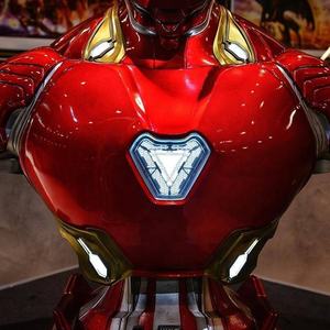 Busto <span class=keywords><strong>de</strong></span> superhéroe <span class=keywords><strong>de</strong></span> la serie <span class=keywords><strong>Marvel</strong></span> Iron Man, busto <span class=keywords><strong>de</strong></span> tamaño real, escala <span class=keywords><strong>Marvel</strong></span> 1/1, Iron Man Mark 50, busto, escultura artesanal <span class=keywords><strong>de</strong></span> resina - Product Image 4