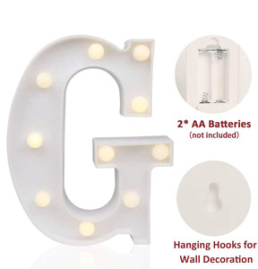 Hot Selling 3D LED Letter <b>Sign</b> <b>Christmas</b> Mini Valentine's Day Wedding Decorations Warm White Night <b>Light</b> Home Party <b>Outdoor</b> Use - Product Image 2