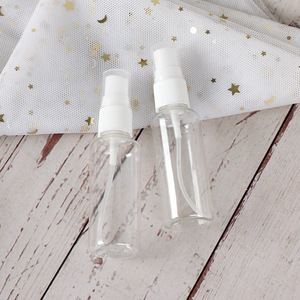 Transparent Spray <b>Bottle</b> 45ml Pet <b>Plastic</b> Facial Moisturizing Travel Size <b>Empty</b> <b>Bottle</b> For Daily Chemical Packaging - Product Image 3