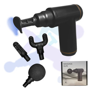 Mini massageador muscular de bolso, pistola massageadora pequena de bolso, corpo preto, 2022 - Product Image 1