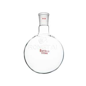 قارورة غليان معملية RONGTAI من الصين بالجملة ، قارورة غليان دائرية كبيرة للغاية من الأسفل - Product Image 2