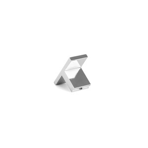 Manillar de aluminio modelo Taurus. Acabados en negro mate y cromo, distancia de 96 mm, acabado en negro mate. - Product Image 1