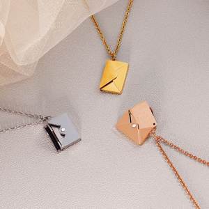 Stainless Pearl Necklace Cross Border Multi Personalized Design Support for Wholesalers Antique Steel Finish Detailed Clasp - Product Image 1