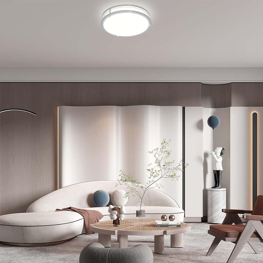 11 Inch 18W ETL 5CCT Led Ceiling Light Round High Lumen Pot Mount Round Lights Dimmable Indoor 2024 Pop Modern Lamp · image 5