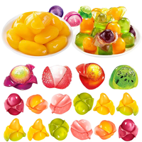 Peel-and-eat zachte fruitjuice gummies, fruitige smaak, groothandel vanaf de fabrikant