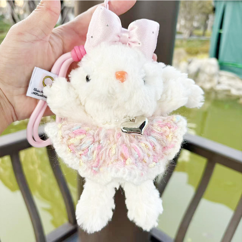 Falda rosa estilo cordón - 17cm