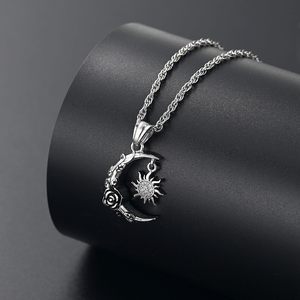 Hilal güneş ve ay Urn kolye kül ay külleri kolye Celtic düğüm hilal ay gül kremasyon takı kadınlar için - Product Image 5