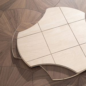 Suelo de Parqué de Abedul Multicapa AVANTIMORA de 16 mm, con Recubrimiento en Polvo CE, Ecológico, Grado ABC, para Uso en Interiores - Product Image 1