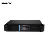 MALOX FP10000Q/FP14000 Altavoces y Subwoofers de Audio Profesionales de 4 Canales y 10000 W para Madera y Metal, para Espectáculos en Vivo y DJ