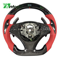 Volant sport en fibre de carbone personnalisé pour BMW E90 E91 E92 M3 E82 E88 320d 330i 335i 135i 128i Coupé 2006-2013