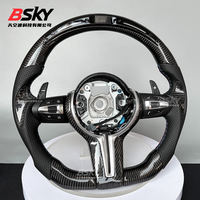 Volant sport en fibre de carbone personnalisé avec LED pour BMW F10 F20 F01 F02 F30 F31 F32 F33 F34 F36 F87 F80 F82 F10 E60 E70 E90