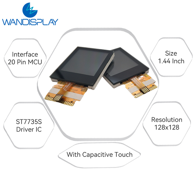 Customer Service 1.44 Capacitive Touch Panel Module 128X128 Transmissive Type Lcd Module Smart Watch Tft Touch Screen