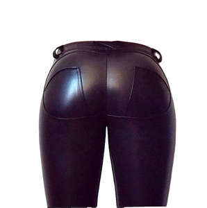 Vendita calda Lifting in <span class=keywords><strong>pelle</strong></span> da donna con elastico alto e spesso <span class=keywords><strong>pantaloni</strong></span> da Yoga <span class=keywords><strong>pantaloni</strong></span> sportivi aderenti - Product Image 5