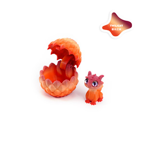 Set de Huevos de Dragón 3D que se Abren y Cierran, Figura de Dragón de Estimação Adorable, Regalo, Decoración Colorida, Juguete Creativo y Moderno - Product Image 5