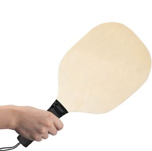 Raquette de pickleball en bois personnalisée avec logo imprimé, durable, pour les sports de plein air - Product Image 3