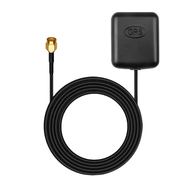 Manufacturer's High-Gain 28dbi Satellite Car Antenna 1575.42MHz GPS Waterproof External with SMA Connector Active Vehicle Module