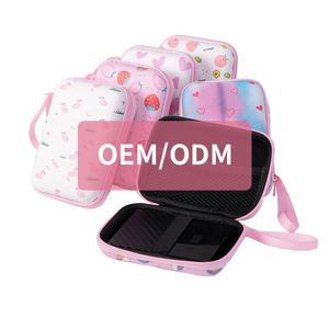 Étui de rangement numérique 3C en EVA avec impression de logo personnalisé, étanche, pour écouteurs, chargeur, batterie externe - Product Image 2