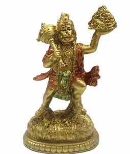 Ornements sculptés en résine de style sud-est asiatique transfrontalier, représentant le Dieu singe Hanuman, le Bouddha indien et l'éléphant, objets décoratifs artisanaux - Product Image 4